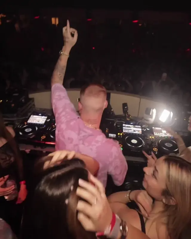 Hugel playing my track "Dale Sentido" at Pacha Barcelona